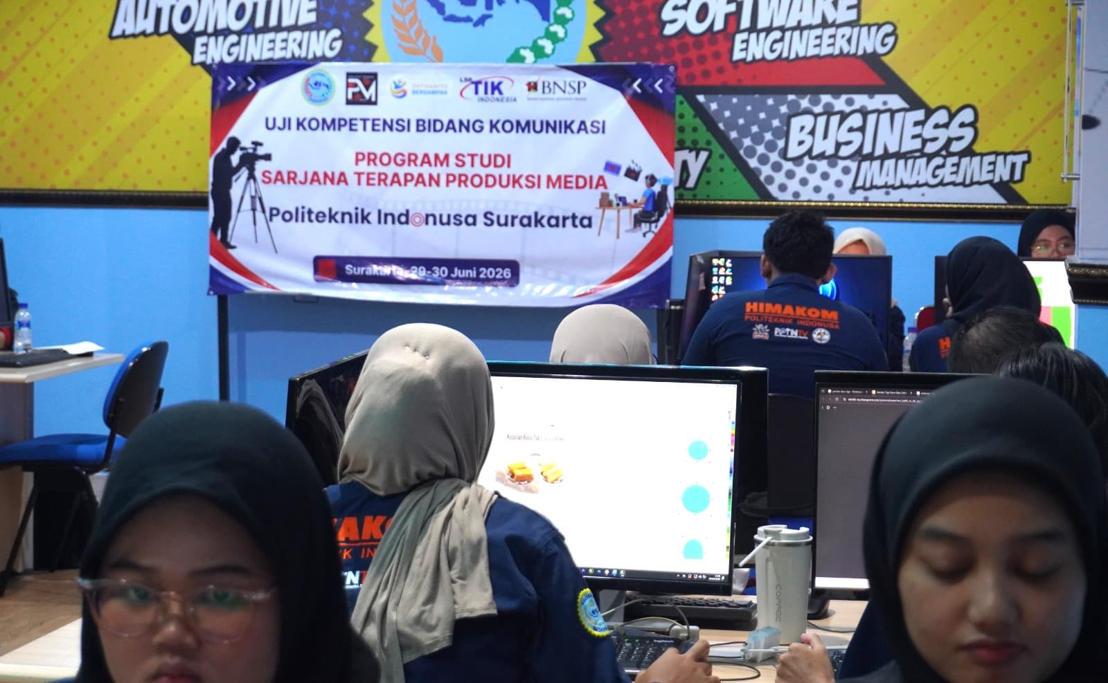 Perkuat Kompetensi Lulusan, Prodi Sarjana Terapan Produksi Media Gelar Uji Kompetensi Profesi - Galeri