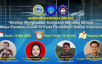 Politeknik Indonusa Surakarta Adakan Webinar Tingkat Nasional