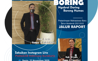 Boring : Ngobrol Daring Bareng Humas