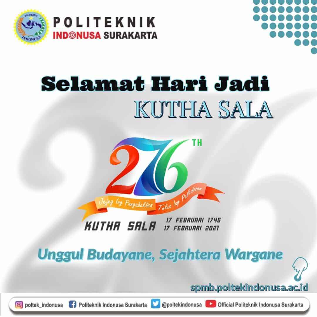 HUT Kutha Sala Ke 276 Tahun HUT Kutha Sala Ke 276 Tahun
