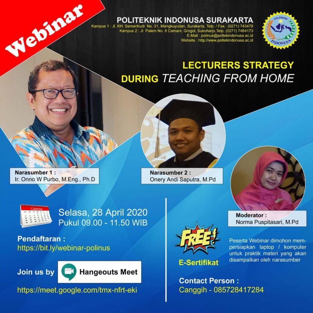 Lecturers Stratedy During Teaching From Home Lecturers Stratedy During Teaching From Home