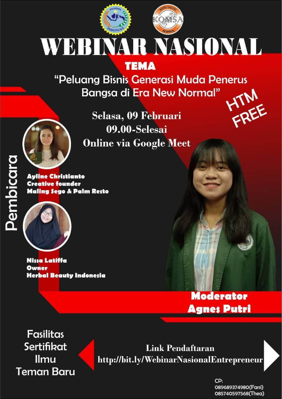 Webinar Nasional Enterpreneur