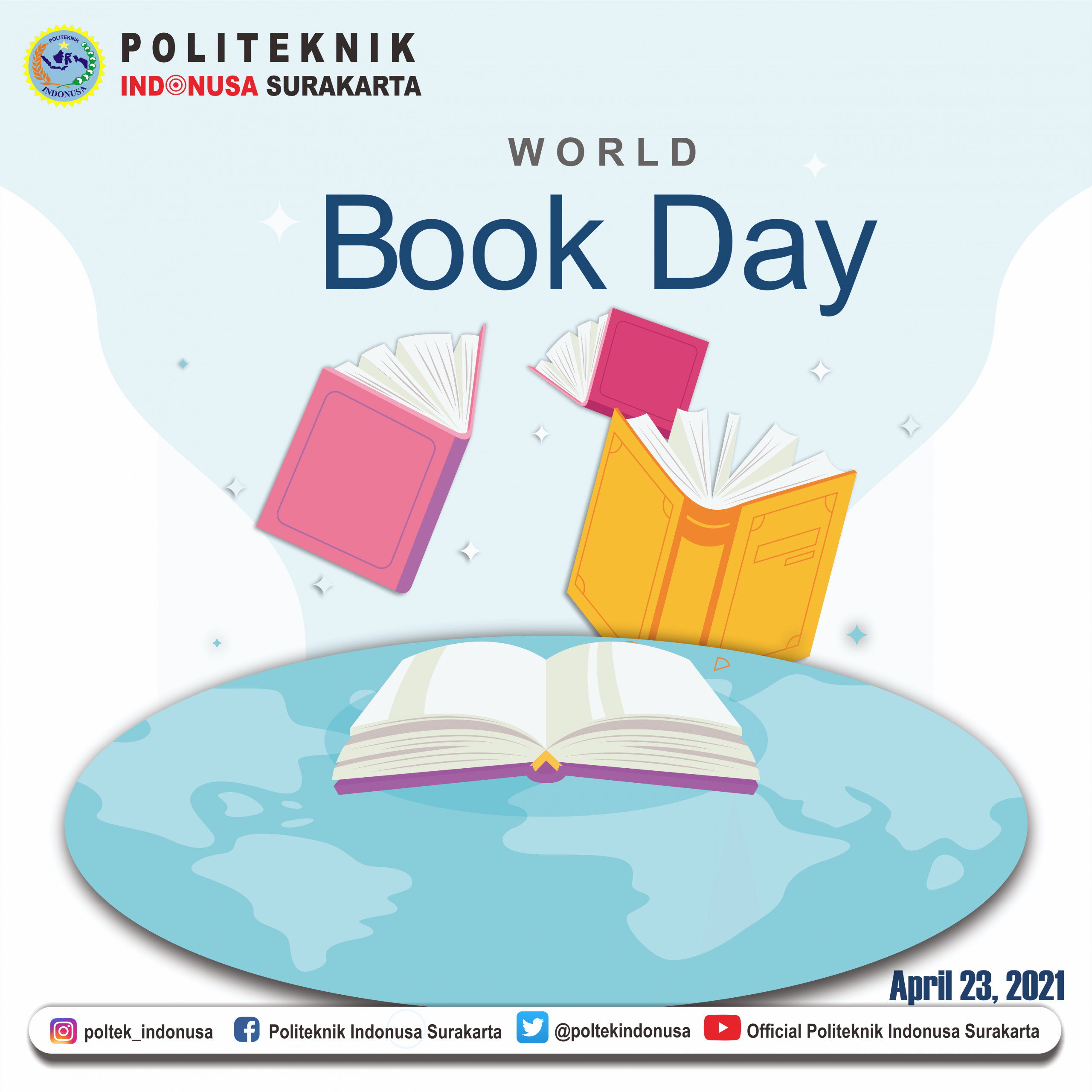 Selamat Hari Buku Sedunia Selamat Hari Buku Sedunia