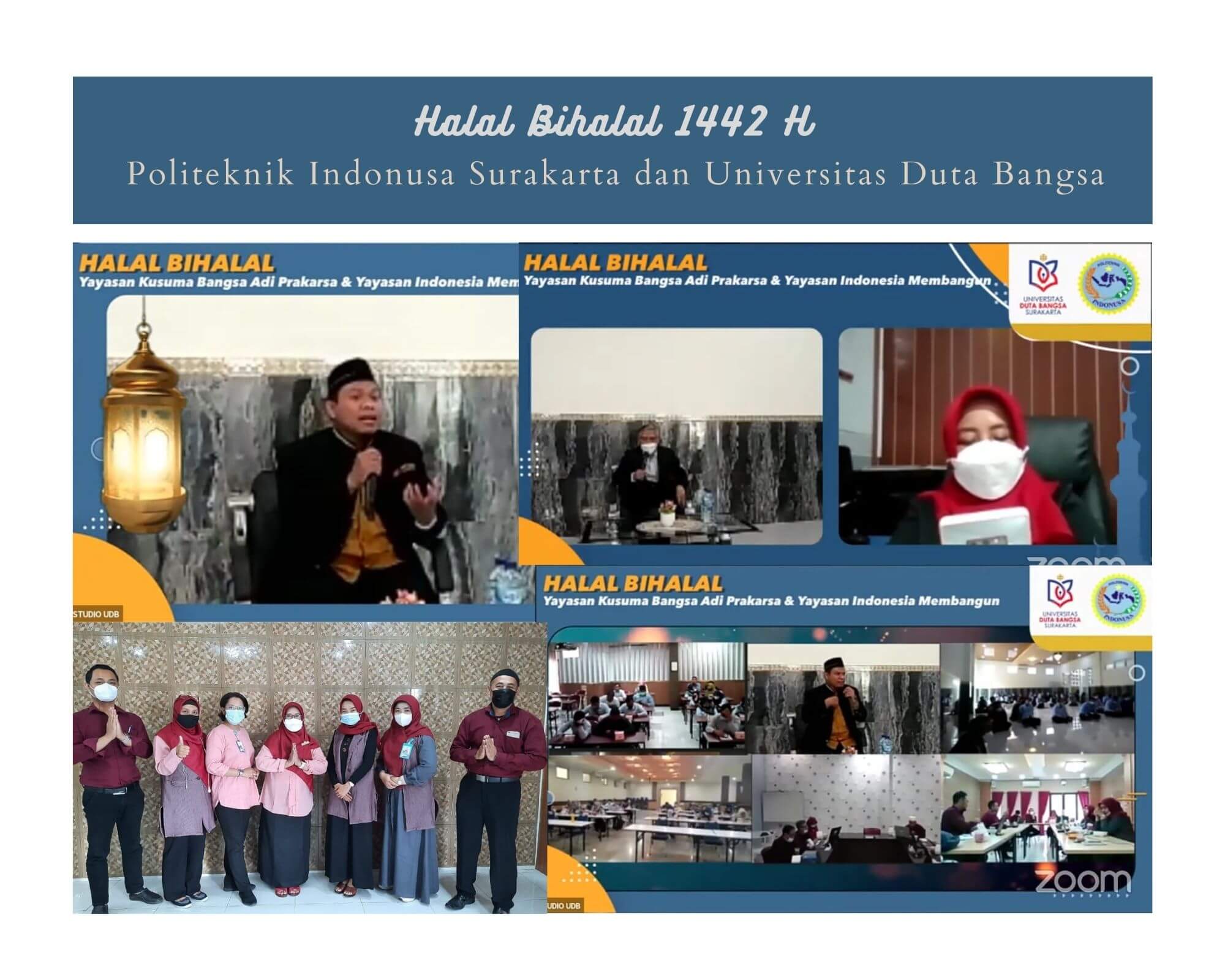 Halal Bihalal 1442 H Politeknik Indonusa Surakarta