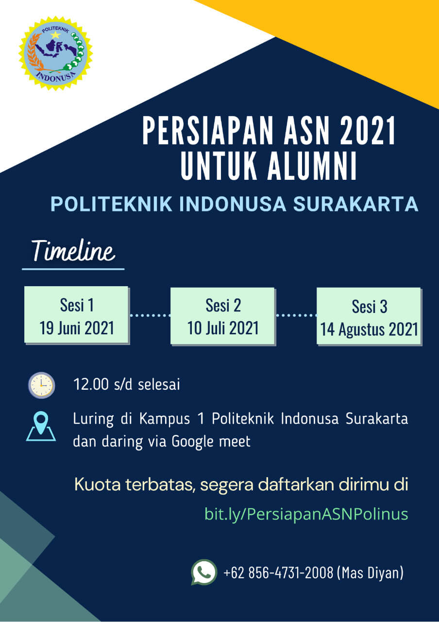 Persiapan ASN 2021 untuk Alumni Persiapan ASN 2021 untuk Alumni