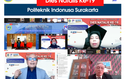 Seminar Puncak Acara Dies Natalis ke-19 Politeknik Indonusa Surakarta