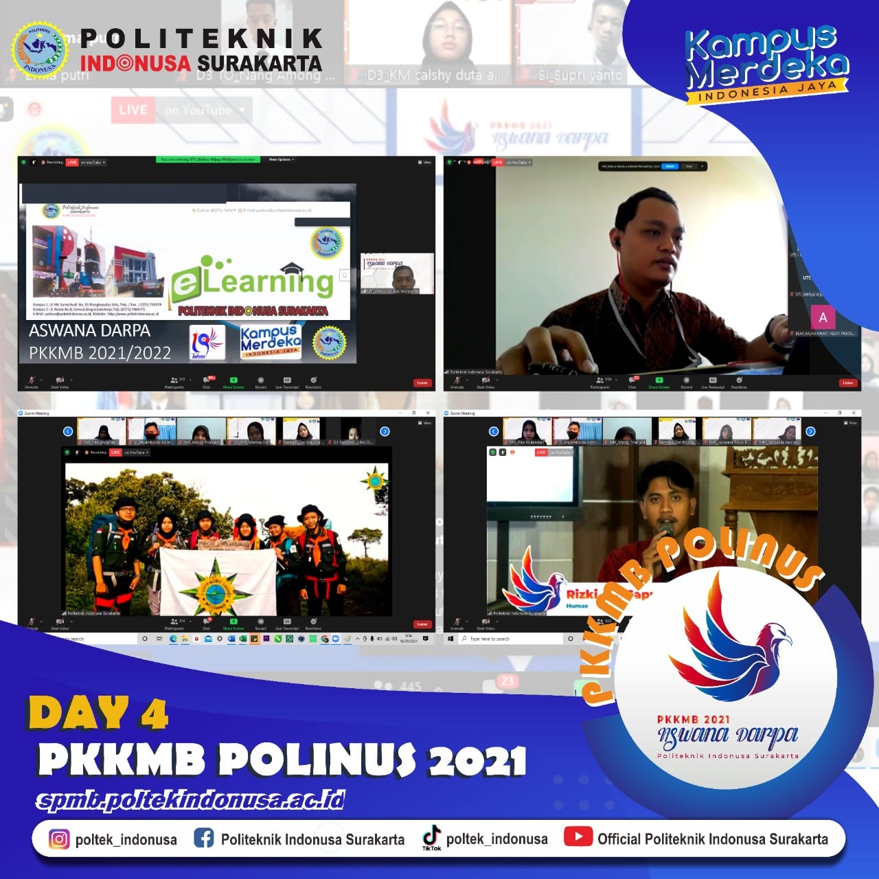 Hari Penutupan PKKMB Polinus 2021