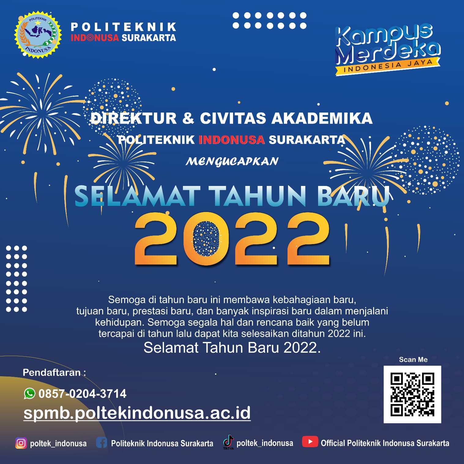 SELAMAT TAHUN BARU 2022 SELAMAT TAHUN BARU 2022