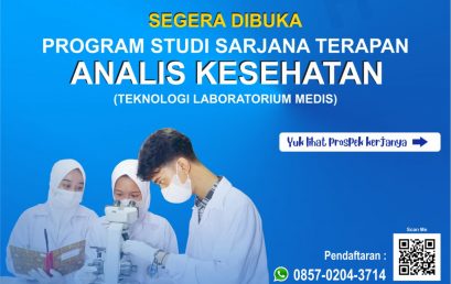 Program Studi Teknologi Laboratorium Medis (TLM) atau Analis Kesehatan